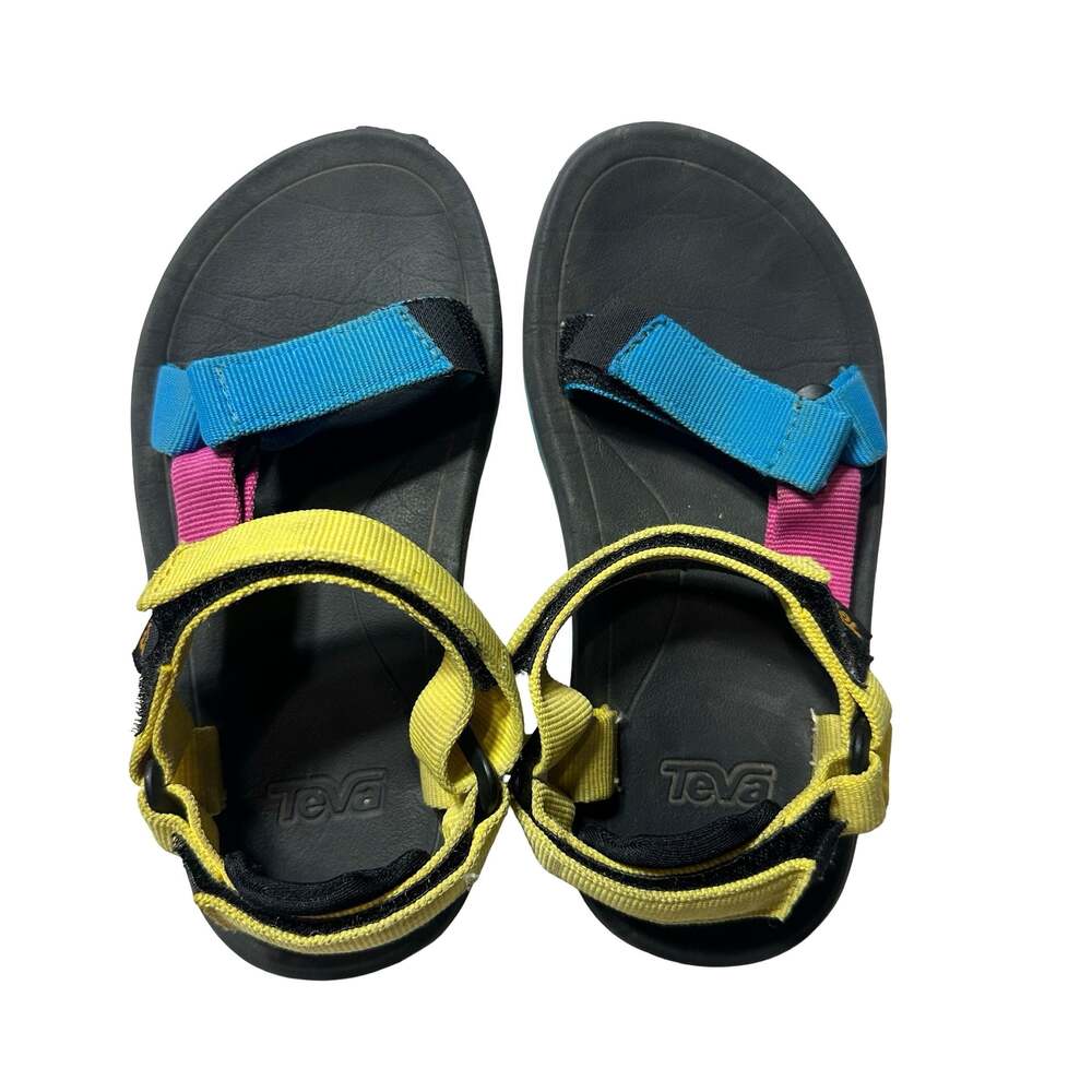 Teva Hurricane XLT 2 Kids Sport Sandals Multi-Color Hook & Loop Size US 12